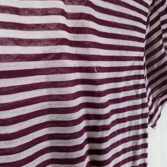 Treasure & Bond Purple Striped Tshirt - Picture 5 of 5